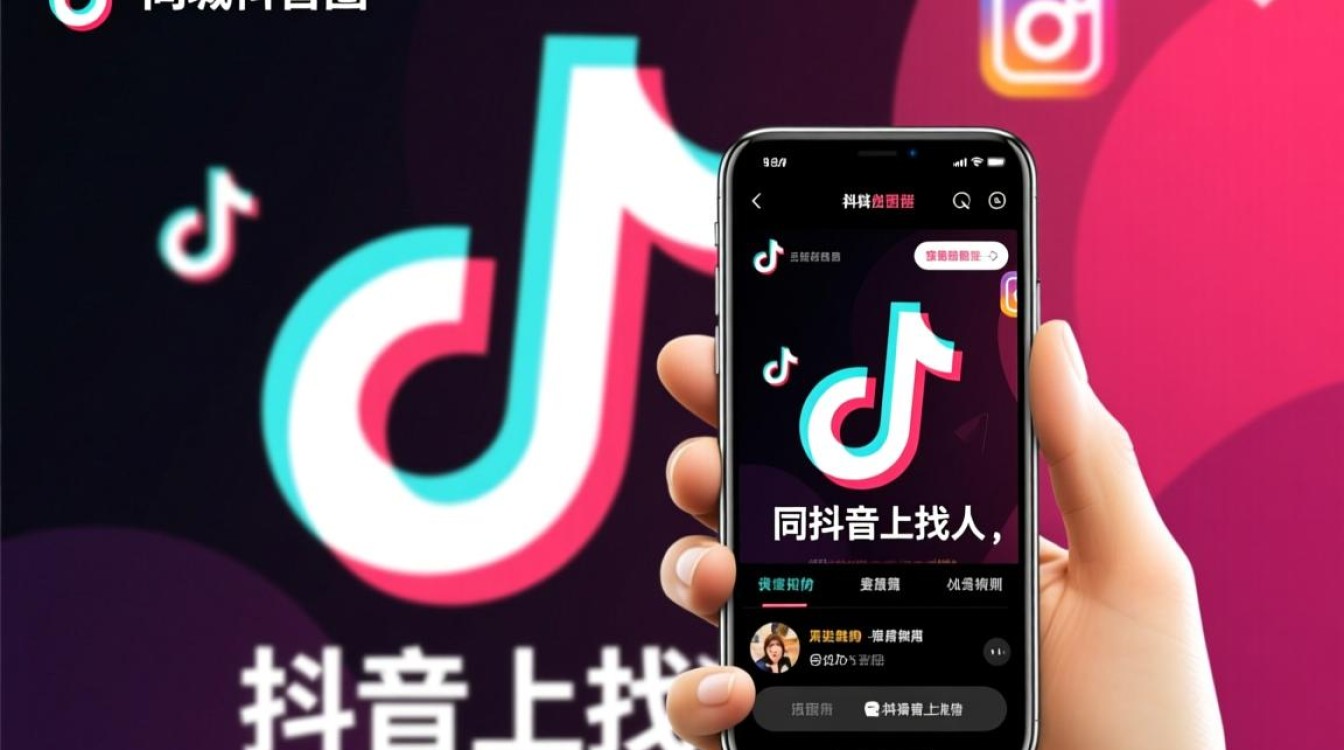 同城抖音上怎么找人