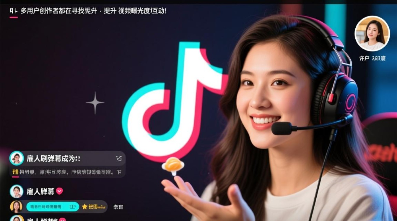 抖音怎么雇人刷弹幕