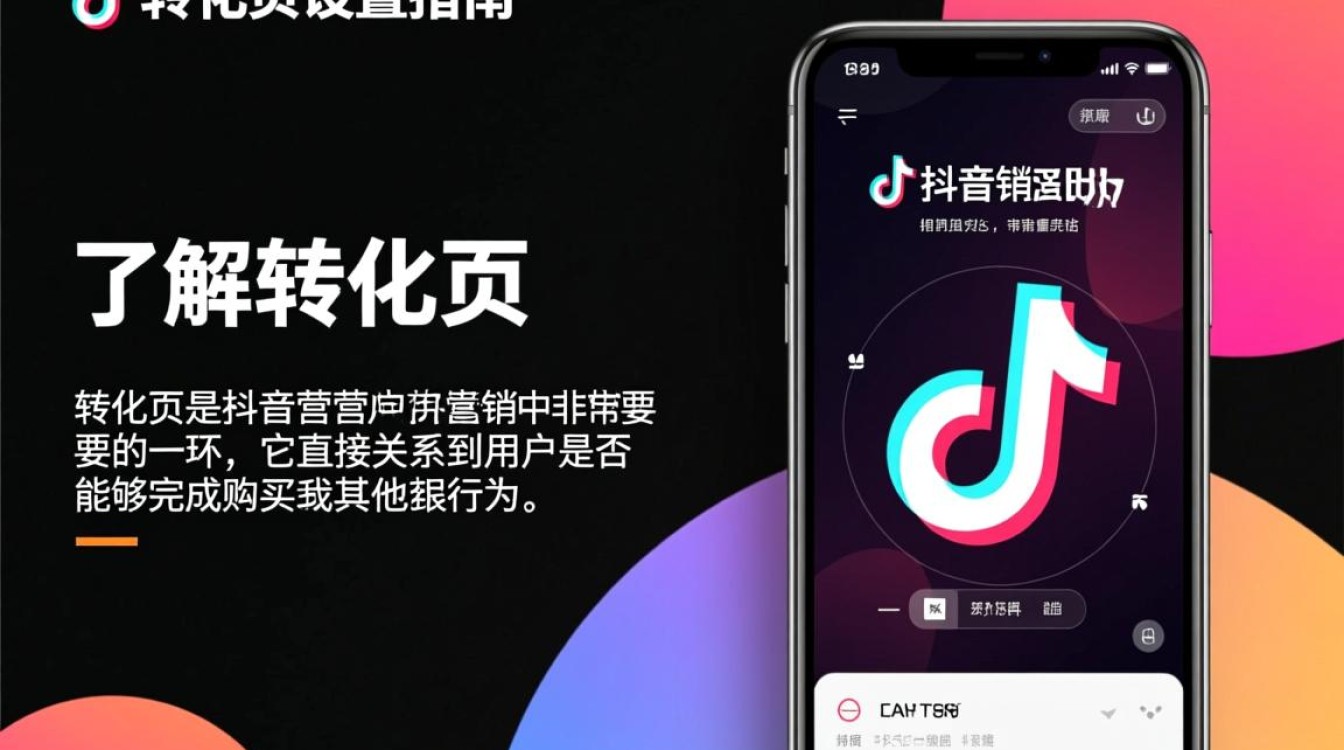 抖音转化页怎么设置