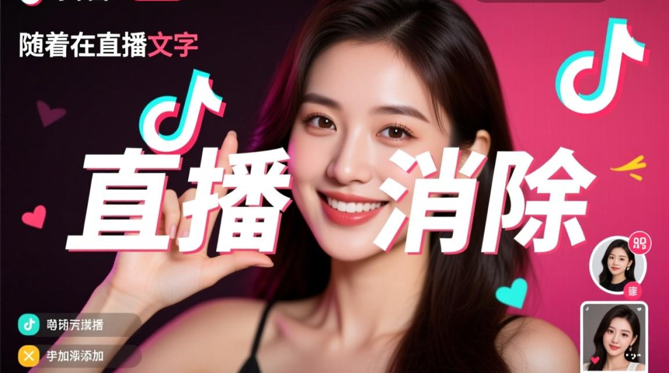 抖音直播怎么消除文字