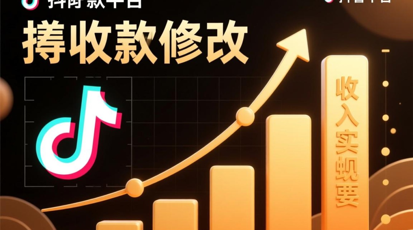 抖音账户收款怎么修改