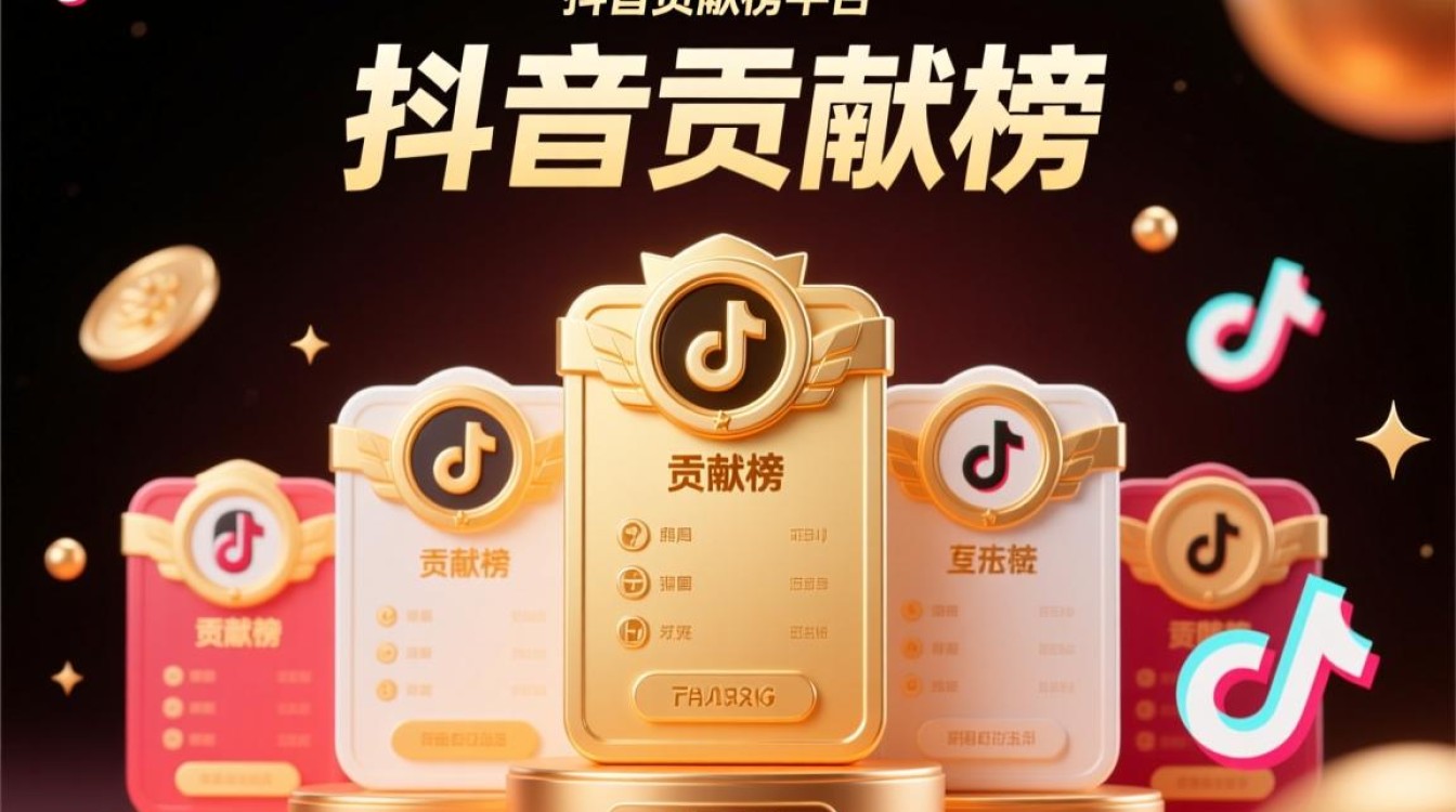 抖音怎么查贡献榜